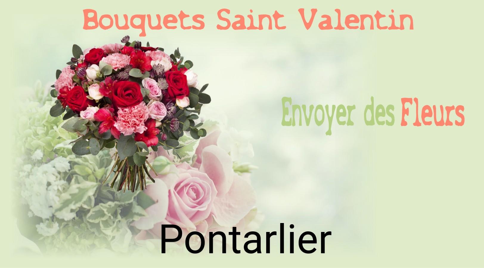 Roses de Saint-Valentin livrées à Pontarlier